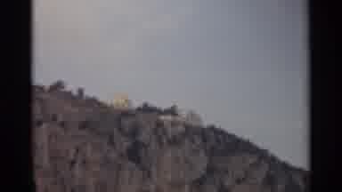 Stockholm Sweden (1965): A Hill On Top Of The Cliff With A Few Houses Standing On