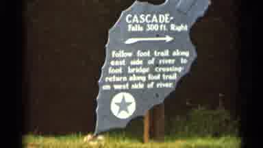 Hamel Minnesota (1966): Cascade Direction Sign Was Showing Right After Some Beach