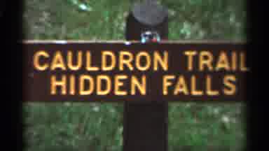 Hamel Minnesota (1966): The Waterfall On Cauldron Trail/Hidden Falls Is A Display