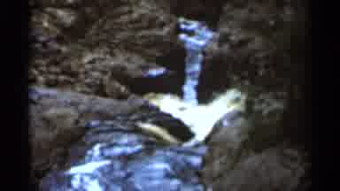 Hamel Minnesota (1966): Natural Water Flowing Through Rocks
