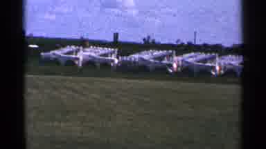 Hamel Minnesota (1966): Empty Green Garden Of House Under Light Blue Sky