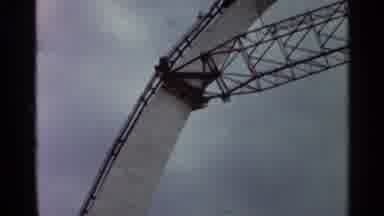 Saint Louis Missouri (1966): Camera Pans Down Over Unfinished Scaffolding And