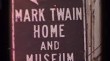 Saint Louis Missouri (1966): Mark Twain's Home Which Has Now Been Turned Into A