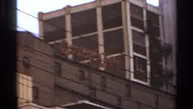 Saint Louis Missouri (1966): White Building And Traffic Light On A Clear Day