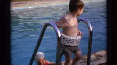 US Virgin Islands (1966): After Swimming The Boy Came Out