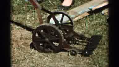 Wauseon Ohio (1966): Working In The Field With A Simple Mechanical And Simple