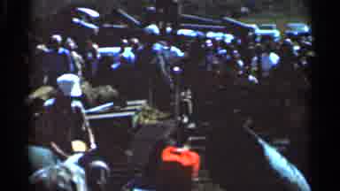 Wauseon Ohio (1966): Construction Crew Gather Around In The Middle Of A Field And