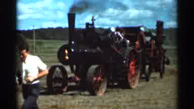 Wauseon Ohio (1966): Steam Powered Tractor Pulling Vehicle
