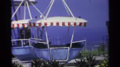 US Virgin Islands (1967): Two Ships In The Water And A Ferris Wheel Gondola