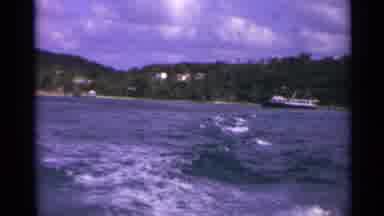US Virgin Islands (1967): A A Bunch Of Water Blowing And Waving In The Wind Very