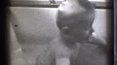 Danielson Connecticut (1939): Baby's First Bath