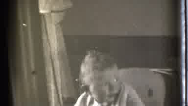 Danielson Connecticut-1939: Toddler In Highchair 1930'S