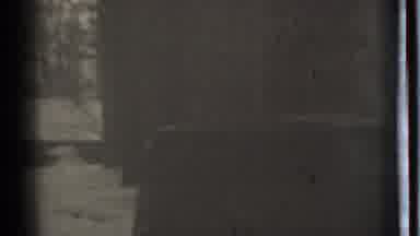 Danielson Connecticut (1939): In The Cold Of Snow A Shadowy Figure Closes A