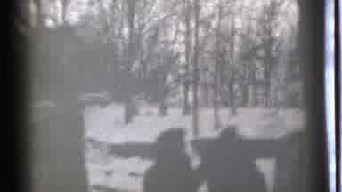 Danielson Connecticut (1939): Black And White Clip Of Family Waving At Camera In