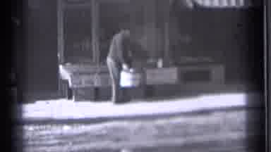 Danielson Connecticut (1939): Hearthstone Owner Setting Out Produce In Father Of