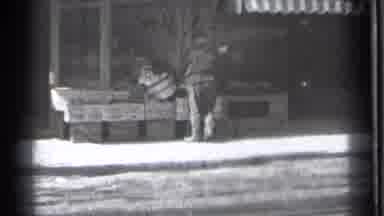 Danielson Connecticut (1939): Nice Shopping Day With Police Man Inside Of It
