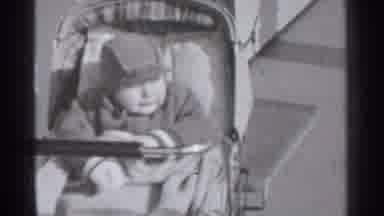 Danielson Connecticut (1939): Baby Varying In Stroller