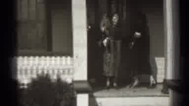 New York (1939): Mir Levine House Holding Baby While Ninny Closes Do Other