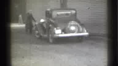 New York (1939): Historic Old Film Featuring Vintage Car One Home On Dirt Rods