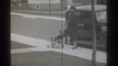 New York (1939): Lady Is Pushing Baby In Pushchair On Pavement