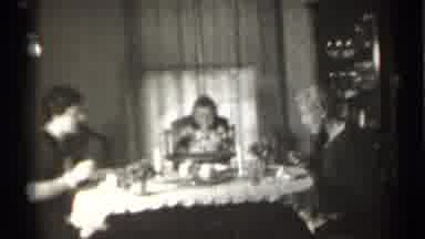 New York (1939): Some People Sitting Together Table