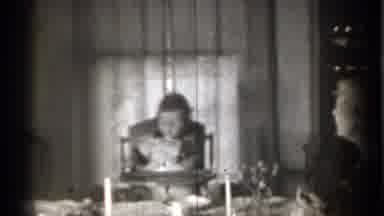 New York (1939): Baby Sitting In His Chair Playing With Cup