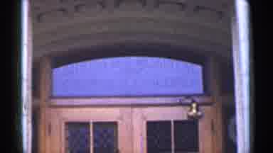 San Francisco California (1944): Large Vintage Building And Symbolic Design In Flo