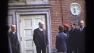San Francisco California (1944): Cedar Is Giving Instructions To Group Of People