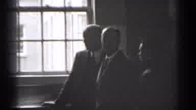 San Francisco California (1944): Business Men Talking At Restaurant With Women