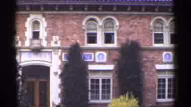 San Francisco California (1944): Old Red Brick Building With Multiple Windows