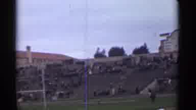 San Francisco California (1944): Birds Flying In Top Of Stadium Full Of People
