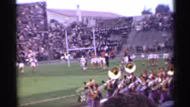 San Francisco California (1944): Besmirching Band Marches Off Stadium Playing