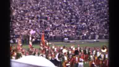 San Francisco California (1944): Marching Band Wearing Red And White On Football