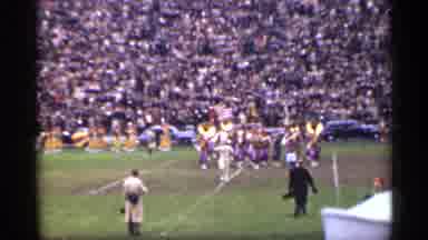 San Francisco California (1944): In Stadium Band Enters Football Field Father