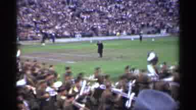 Apparently Dad's marching band fantasy finally got a field day!