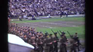 San Francisco California (1944): Beautiful Military Pride Going On In Ground With