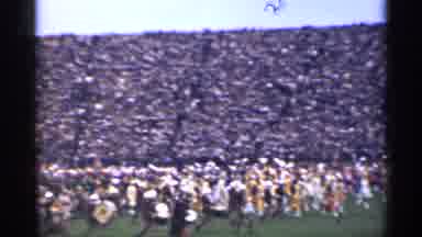 San Francisco California (1944): Huge The Of Drums And Band The Walks Over Full