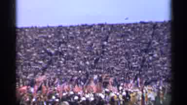 San Francisco California (1944): Pride With Flags Of United States And Large Crowd