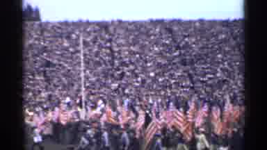 San Francisco California (1944): People In Uniformity Mrs Through Pecked Stadium