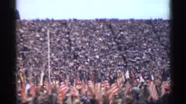 San Francisco California (1944): Pecked Stadium Enjoys Patriotism And Music Of