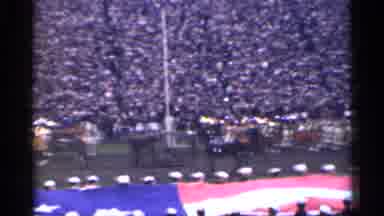 San Francisco California (1944): Large Crowd People On Field With Int Flag And
