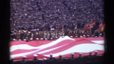 San Francisco California (1944): Flag Stadium People Field Daytime Outdo Others