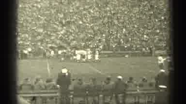 San Francisco California (1944): Film Of Old Football Game Being Played By Men