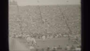 San Francisco California (1944): Old Football Game In Father On Stands