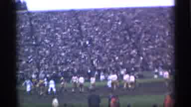 San Francisco California (1944): People In Stadium Playing Sport As A Packed