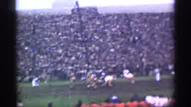 San Francisco California (1944): College Football Game Pecked Stadium