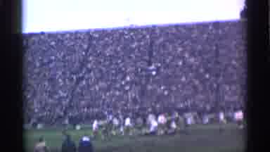 San Francisco California (1944): Some People To Joining Football Match In Ground