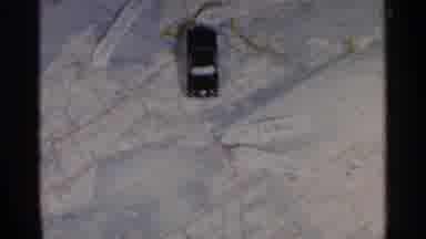 Michigan USA (1960): Toy Car Is Placed On Mp At Different Lotions Showing Possible