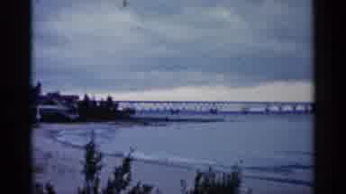 Michigan USA (1960): Small Eves Gently Coming In On Long Sandy Beach
