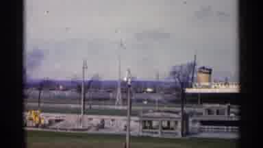 Michigan USA (1960): Boat Other With Bunch Of Trees S Well S Boat Docked